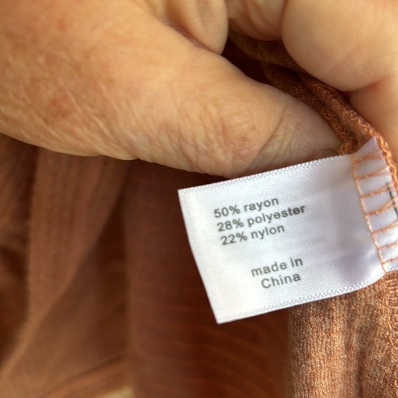 Lane Bryant Coral Cowl Neck Sweater - Picture 8 of 10